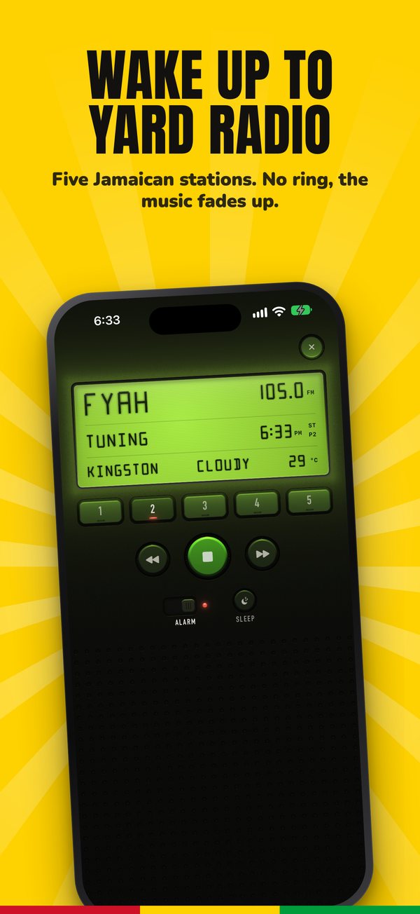 Wake up to yard radio